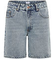 Grunt Shorts - GrGlori Mid-Rise - Blue Vintage