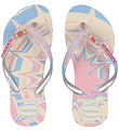 Havaianas Varvassandaalit - Kapea Glitter - Vaaleanpunainen Glow