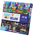 Crocodile Creek Jigsaw Puzzle - 48 Bricks - Above & Below - BIG