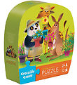 Crocodile Creek Jigsaw Puzzle - 12 Bricks - Flower Power