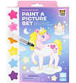 Tiger Tribe Colouring Set - Paint A Picture Set - Unicorn Skies