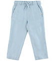 Tommy Hilfiger Byxor - Lin - Blåsigt Blue