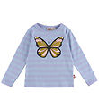 DYR-Cph Bluse - Animal Roar - Flieder/Baby Blue Schmetterling