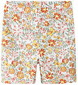 Name It Bicycle Shorts - NmfVayo - Bright White/Yellow Flower