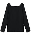 Name It Bluse - Rib - NkfOtilia - Schwarz