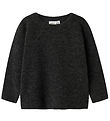 Name It Bluse - Strick - NmmTalils - Dark Grey Melange