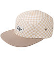 Lil' Boo Copenhagen Kappe - Schach 5 - Braun/Cream