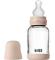 BIBS Peli - 120 ml - Gler/Sílikon - Blush