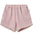 Wheat Shorts - Muslin - Eileen - Lavender Mist w. Lace