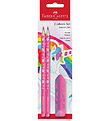 Faber-Castell Pencil Set - 2 Pencils + Eraser - Unicorn