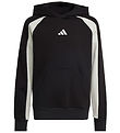 adidas Performance Hettegenser - J CB FL HD - Black/WONSIL/White