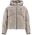 Calvin Klein Gevoerde Jas - Short Puffer - Rouw Dove Grey
