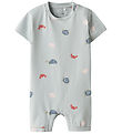 Name It Summer Romper - NbmVroels - Pearl Blue/Sea Animals