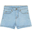 The New Shorts - TnOda - Light Blue Denim w. Rhinestone