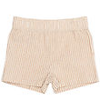The New Siblings Shorts - TnstOpal - Indian Tan Striped w. Knitt
