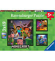Ravensburger Jigsaw Puzzle - 3x49 Bricks - Minecraft