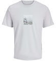 Jack & Jones - T-shirt - JcoCalma Photo - Gray Dawn