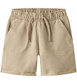 Lil' Atelier Sweat Shorts - NmmOmads - Irish Cream