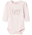 Name It Bodysuit l/s - NbmHannah - Ballerina w. Print