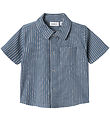 Name It Hemd k/ä - NbmHelmar - Blue Mirage