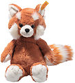 Steiff Soft Toy - 28cm - Benji Red Panda - Orange