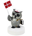 Kids by Friis Owl w. Book And Flag - Red