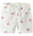 Name It Bicycle Shorts - NbfVandora - Cloud Dancer/Apples