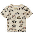 Name It T-shirt - NmmHelsa - Peyote w. Print