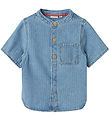 Name It T-Shirt - NmmFido - Light Blue Denim/STREPEN