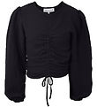 Hound Blouse - Crepe Top - Black