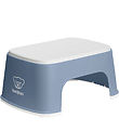 BabyBjorn Stool - Grey Blue/White