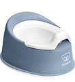 Babybär Töpfchen - Graublau/Weiß