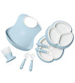 BabyBjørn Geschirr-Set - 8 Teile - Pastellblau