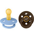 BIBS Colour Pacifiers - Size 2 - 2-Pack - Round - Planet Nusa -