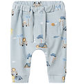 Name It Hosen - NbmHilfe - Pearl Blue m. Print