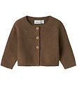Name It Cardigan - Knitted - NbfHipsy - Walnut