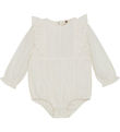 En Fant Summer Romper l/s - Egret