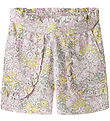 Name It Shortsit - Modal - NmfHaile - Bright White/Lemon Marenki