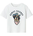 Name It T-shirt - NmmHasse - Bright White w. Print