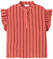Name It T-shirt - NkfHeik - Spiced Coral/Madder Brown