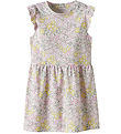 Name It Klänning - Modal - NmfHaile - Bright White/Lemon Maräng