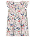 Name It Kleid - Modal - NmfHaile - Bright White m. Blumen