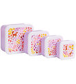 A Little Lovely Company Brooddoos Set - 4 stk - Flower Garden