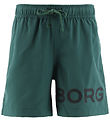 Björn Borg Badeshorts - Grün