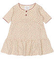 The New Pointelle Bodysuit w. Skirt s/s - TnsbOdette - AOP - Whi