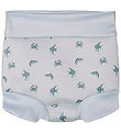 Lil' Atelier Schwimmwindel - NbmFero - Dampf Blue m. Meerestiere