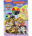 Alvida Book - Finger coloring book w. Paw Patrol - Danish
