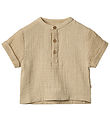 Wheat Overhemd - Mousseline - Svend - Soft Zand