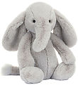 Jellycat Soft Toy - 31x12 cm - Bashful Luxe Elephant Thuddeus Or