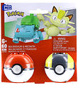 MEGA Pokémon - 60 Parts - Bulbasaur & Meowth